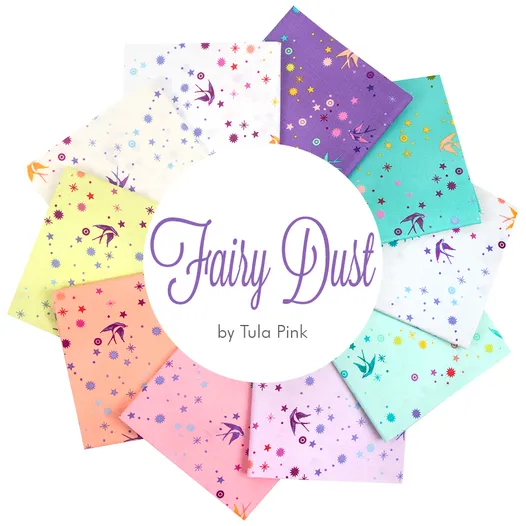 Tula Pink Fairy Dust collection artwork