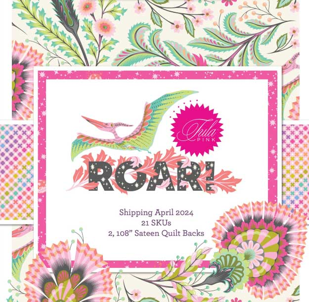 Tula Pink Roar collection artwork