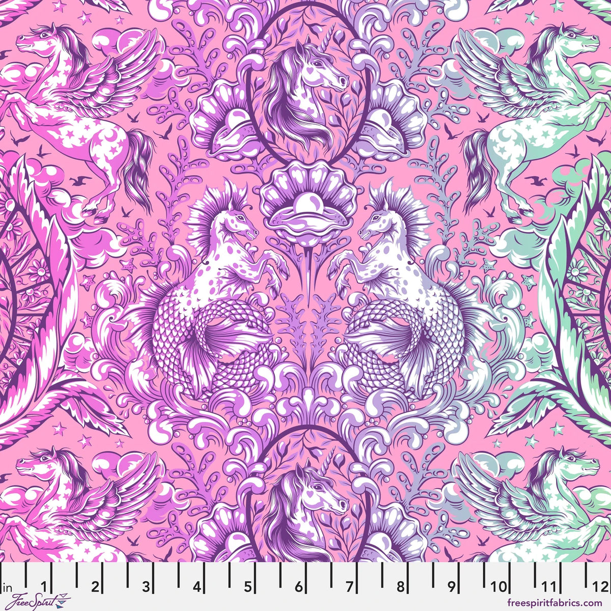 Pony Tales - Wild Orchid - Legendary quilting cotton by Tula Pink