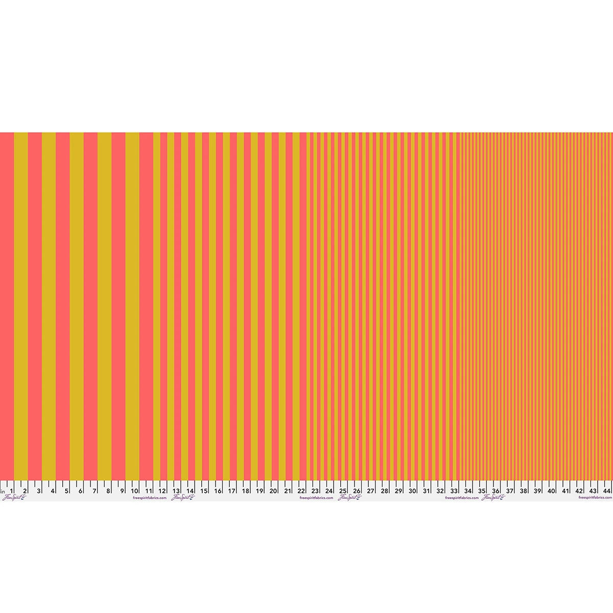 Sticks Cantaloupe by Tula Pink - full fabric width